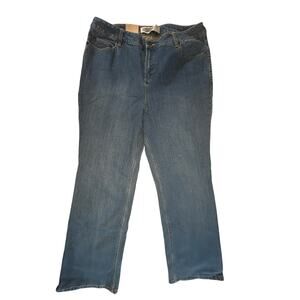 Route 66 Plus Size 16W Jeans Slightly‎ Flared Bootcut Fit Average Length Denim